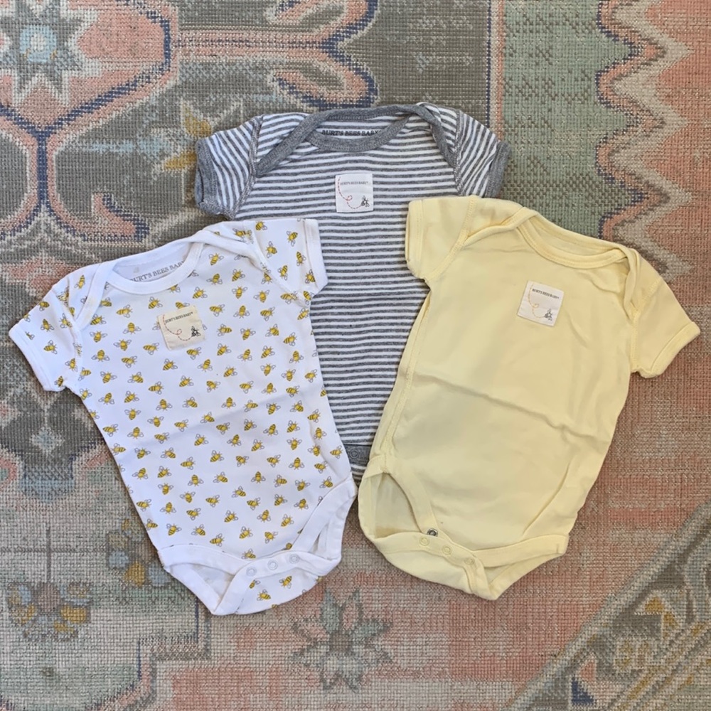 Burt’s Bees Baby - Onesies, Set of 3